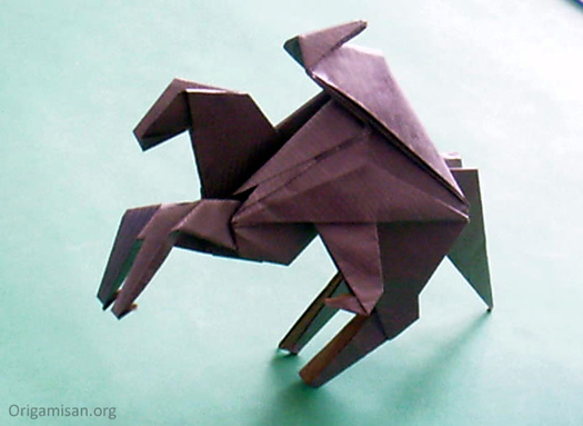 Origami süvari