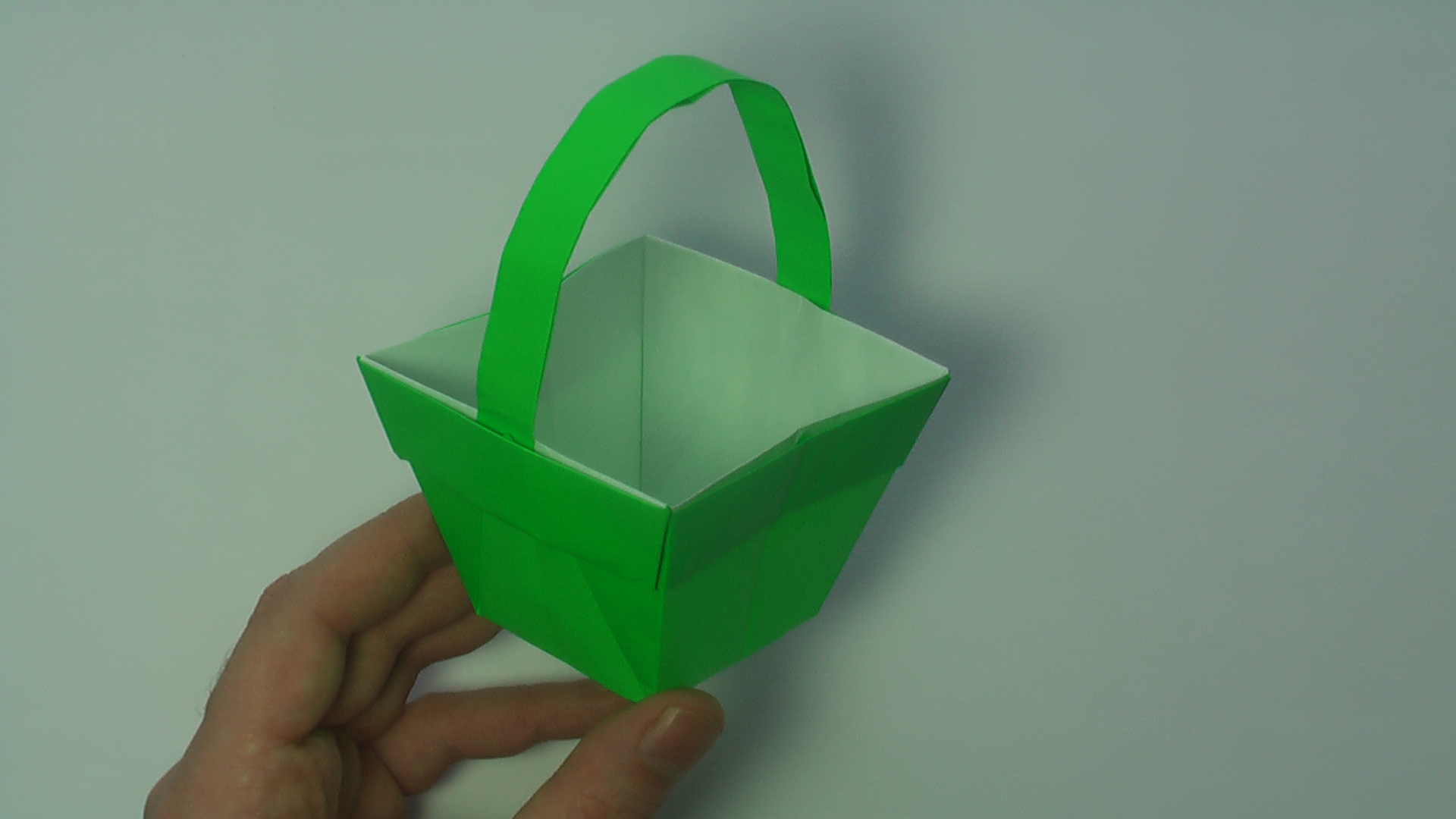 Origami basket deals